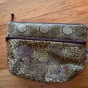 Maruca Green and Brown Women's Pouch
